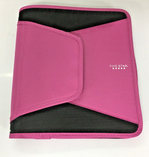 Mead Five Star Zipper 3 Ring Binder 1 1/2 inch 500 sheet capacity - NICE