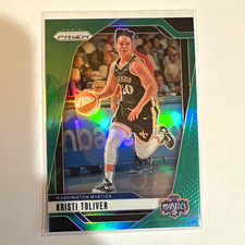 Panini 2024 Prizm WNBA Kristi Toliver Washington Mystics Green Prizm #12
