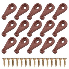 MOROBOR 50 PCS Glass Retainer Clips Kit, 4 mm Glass Clip Glass Cabinet Clips ...