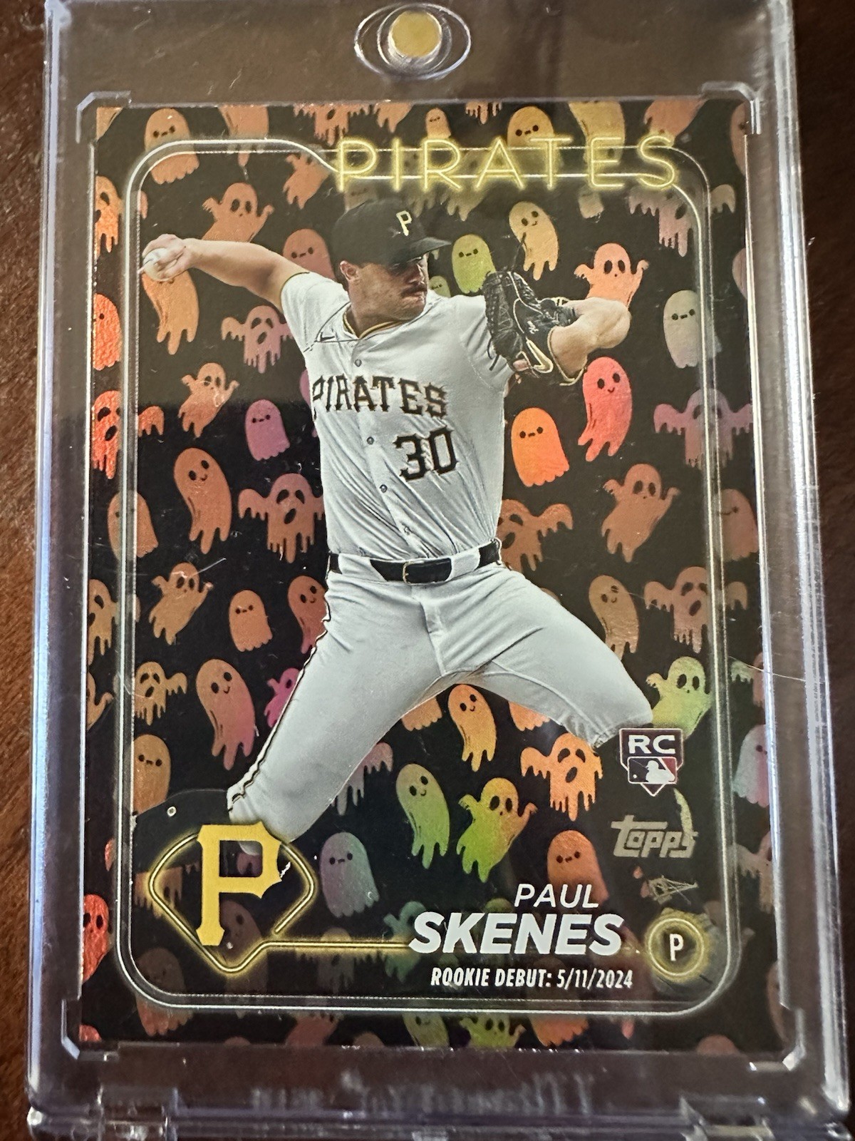 2024 Topps Update Series - Rookie Debut Paul Skenes #US288 Ghost Foil (RC)