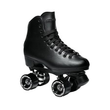 Sure-Grip Malibu Unisex Roller Skates Stylish and Durable Vegan Leather Upp...