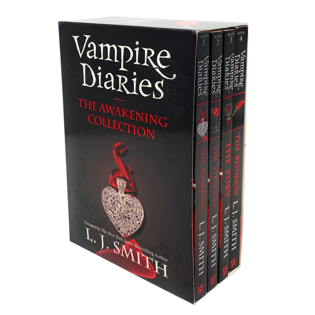 Vampire Diaries 4 Books The Awakening Collection Box Set ( Vol 1 t | L.J. Smith - Image 5