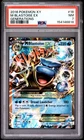 2016 POKEMON XY GENERATIONS #18 M BLASTOISE EX PSA 7