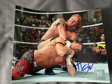 HEATH SLATER SIGNED 8x10 PHOTO RARE WWE WWF WCW WRESTLEMANIA USA AUTO COA