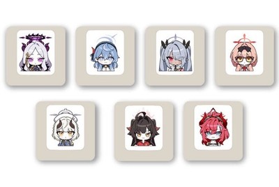 Blue Archive Fumo Collection KeycapPrefect Team + Emergency Kusuriuri Club +