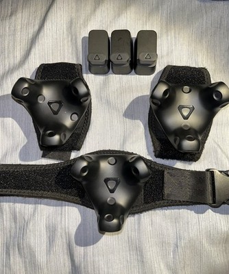 HTC VIVE Tracker 3-Pack w/ Straps & 3 USB Dongles for VIVE 3.0
