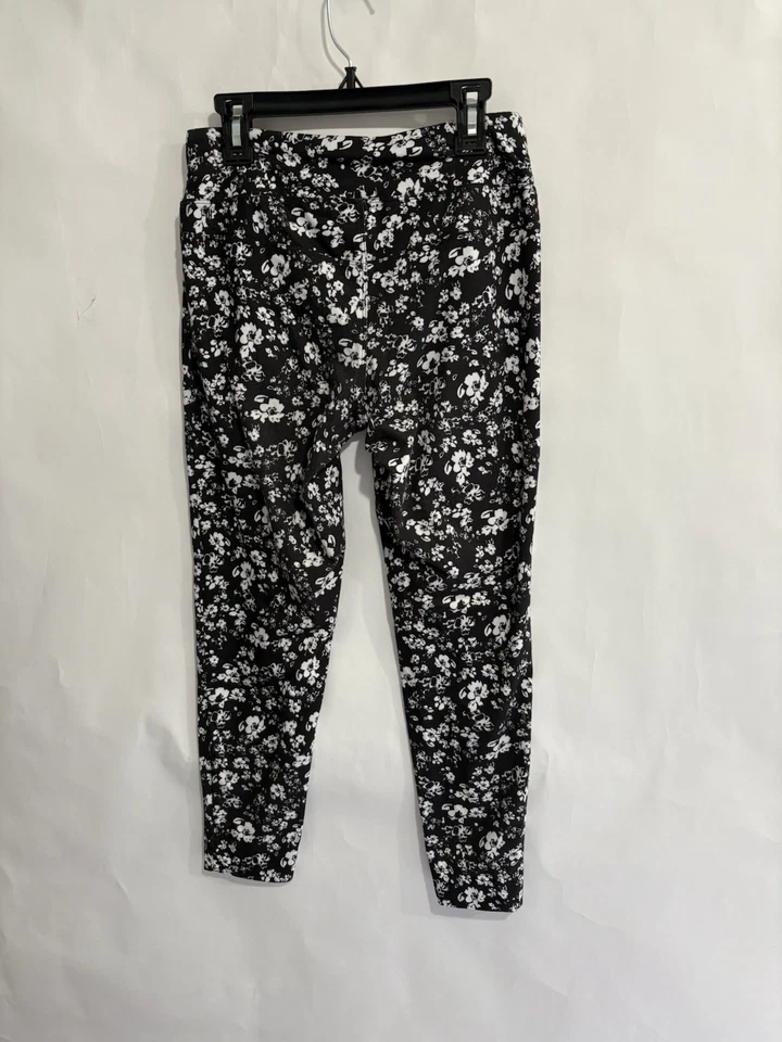 Leggings florales Lole blancos/negros UPF50 secado rápido talla XS recortados Foto 4 de 4