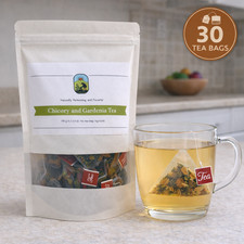 Detox Tea 30 bags Kidney Support Liver support Chicory and Gardenia Vitals Herb