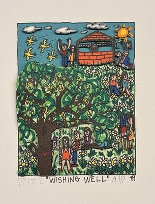 James RIZZI: original 3D ''WISHING WELL'', handsigniert, 1989, A/P, vergriffen