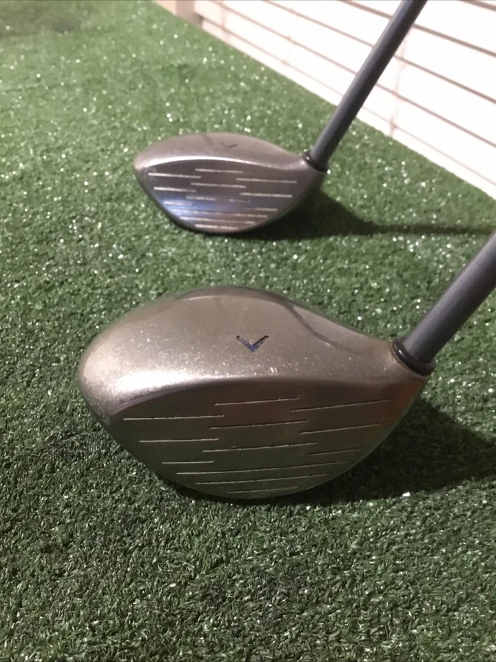 Callaway Great Big Bertha Hawkeye Woods Set (4W & 7W) Reg. & Firm UL Graphite - Image 3 of 4