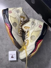 Size 10.5 - Jordan 5 SP x Off-White Mid Sail for sale online | eBay