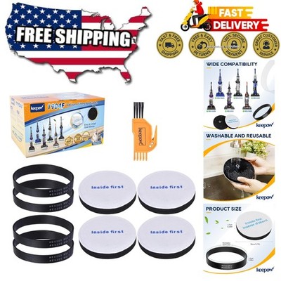 Eureka Vacuum E0205 Replacement Belts and Filters - 9 Pack for Superior Cleaning