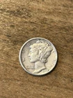 1939 Mercury Dime XF