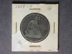 1858-O Sitting Liberty Half Dollar