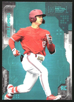 #ad 2024 Metal Universe Champions Aqua #31 Tommy Troy card $1.86