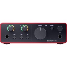 Focusrite Scarlett Solo 4th Gen Audio Interface - Open Box