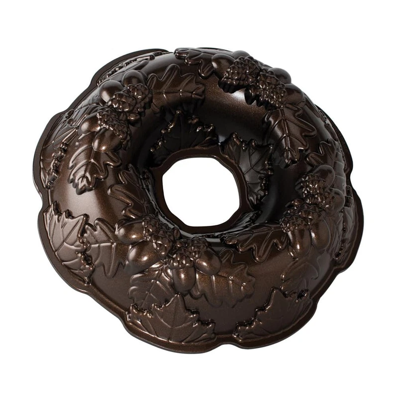 Nordic Ware Autumn Wreath Bundt Bronze 10 Cups 82348