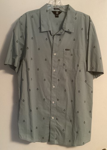 Men's Vulcom Button Down Shirt Size XL - Picture 5 of 6