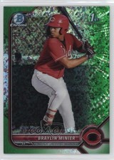 2022 Bowman Green Mini-Diamond Refractor 56/99 Braylin Minier #BCP-93 0hn9