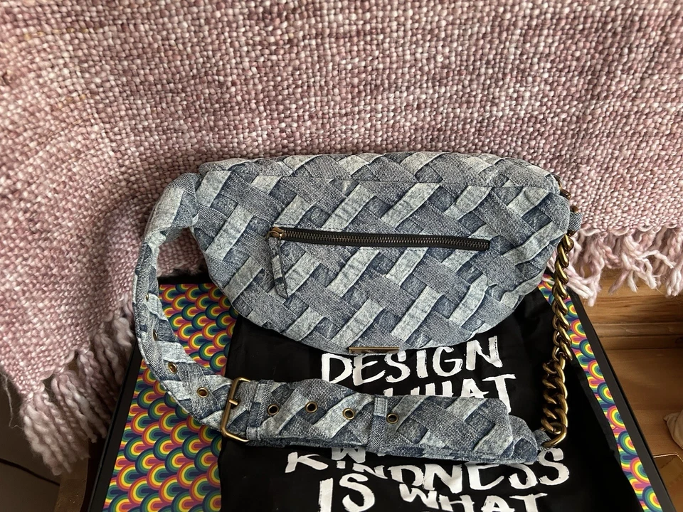 Kurt Geiger Kensington Denim Belt Bag NO OFFERS - Image 2 of 2
