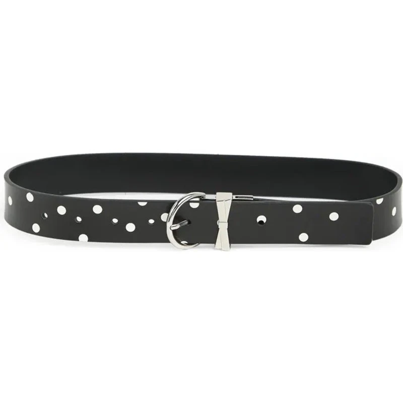 Kate Spade polka dot belt Kate Spade Signature Black & White Polka Dot 38mm & 40mm  main image 2