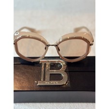 Brand New Balmain Sunglasses - Brigette BPS-129C-53/NDE-GLD/Cat1 Size 53-19-142