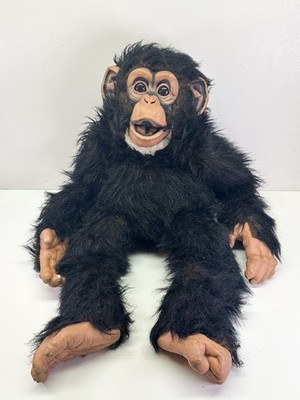 Steve Axtell Expressions Big Chimpanzee Amazing Apes Lifelike Puppet 20'' Toi