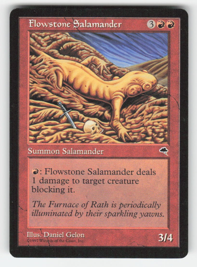 1997 Flowstone Salamander Tempest 175 MTG