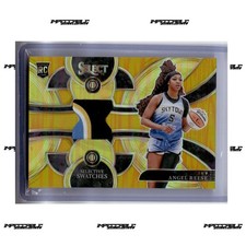 2024 Panini Select WNBA - Gold Prizm #SW-AR Angel Reese Rookie Patch 5/10 JERSEY