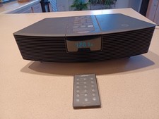 Bose Wave Radio AM/FM/AUX Stereo Alarm Clock AWR1G1 w/Remote No Battery Cover