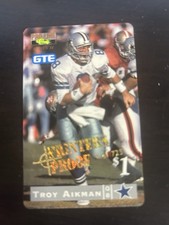 1995 Classic Pro Line - Series II Gte Phone Cards Troy Aikman #4
