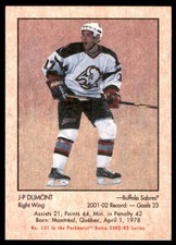 2002-03 Parkhurst Retro J.P. Dumont Buffalo Sabres #131