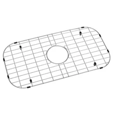 Zeesink 25-3/16" x 13" Stainless Steel Kitchen Sink Grid Protector, Center Drain