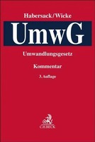 Umwandlungsgesetz. Umwg | Kommentar | Mathias Habersack (U. A.) | Buch | Xxxvi