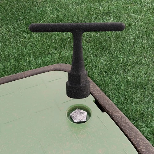 Jones Stephens M25900 Curb Box Wrench for Pentagon Curb Boxes - Grey - Picture 2 of 3