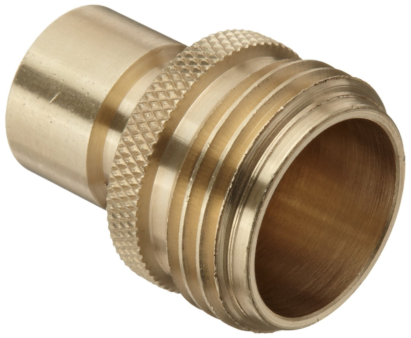 DGH7P Brass Quick-Connect Fitting, Garden Hose Male Plug, 200 psi Pressure