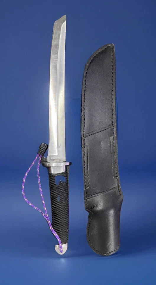 Vintage Cold Steel Magnum Tanto II Fixed Blade Knife 7-1/2" Blade made in Japan - Image 4 of 4