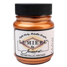 Jacquard Lumiere Metallic and Pearlescent Paint 2.25 Oz, 565 Metallic Bronze