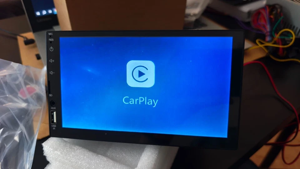 Radio Para Coche Con Pantalla Táctil 7 Pulgadas, 2 Din, Bluetooth Y CarPlay - Imagen 3 de 4