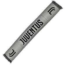 Juventus FC Sciarpa Jacquard Nuovo Modello Articolo Ufficiale