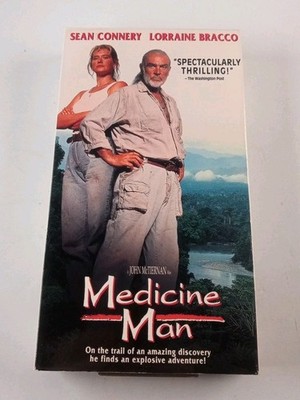 Medicine Man (VHS) 1992 Sean Connery TESTED