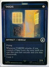 Tardis (Showcase), Doctor Who, Magic the Gathering, MTG, FOIL (551)