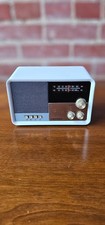 Open Box Crosley Tribute Radio Bluetooth AM/FM Radio - White Sand
