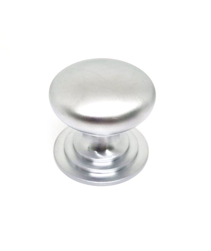 Carlisle Brass - M47ESC - Victorian Cupboard Knob - Satin Chrome - 50mm