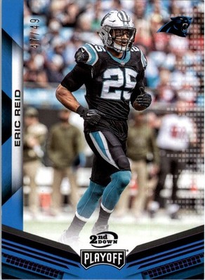 2019 Playoff 2nd Down #163 Eric Reid /49 - FB