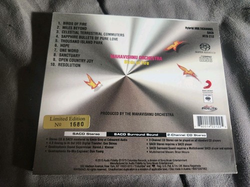 Mahavishnu Orchestra - Birds Of Fire Audio Fidelity SACD (Hybrid, Multichannel) - Picture 2 of 6