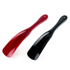 2 Pcs Mini Shoe Horns - Flexible Thermoplastic Shoe Helper, Compact Portable