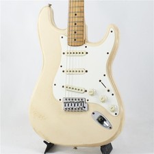 Fender USATO ​​Squier Series Stratocaster (Bianco) [SN.MN416411] Chitarra elettrica