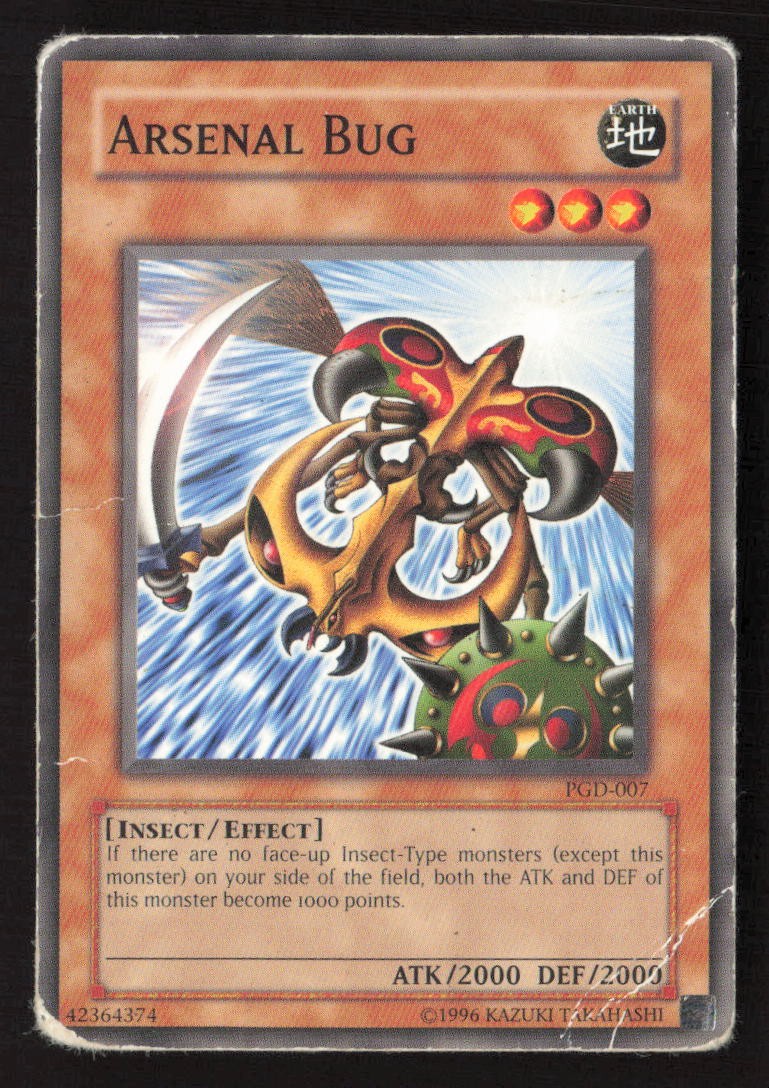 Arsenal Bug DB2-EN210 Common / Short Print Dark Beginning 2 Yu-Gi-Oh HP