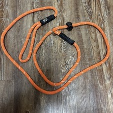 Slip Lead Dog Leash Reflective with Stopper Loop Rope Training No Pull